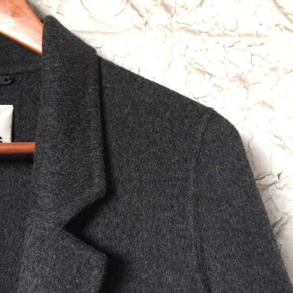 [SOLD] Acne Studios Charcoal Cashmere Wool Coat - Picture 3 of 8